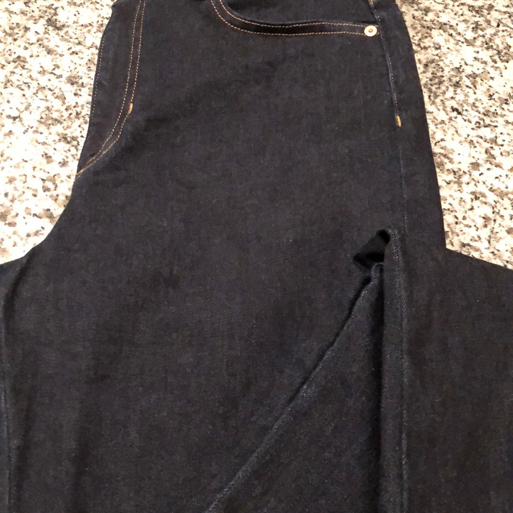 BR High Rise Flare dark blue